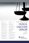 İstanbul Medipol Üniversitesi Hukuk Fakültesi Dergisi